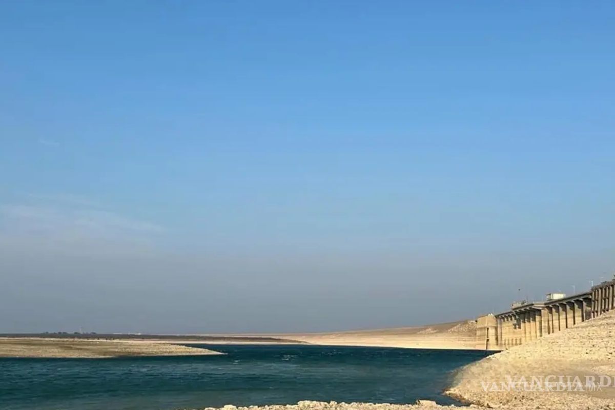 $!La presa La Amistad se reporta en niveles bajos, aún así se contempló el trasvase de agua.