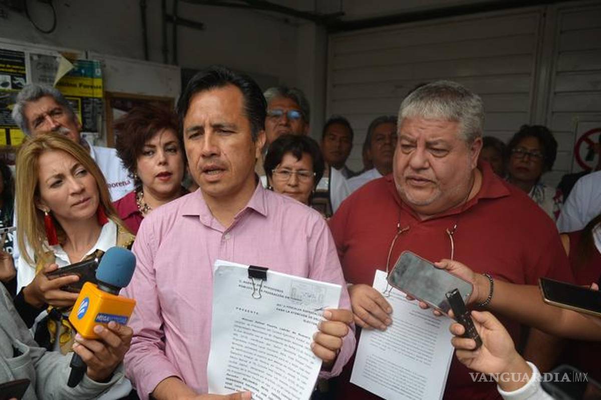 Morena denuncia a Miguel Ángel Yunes por uso electoral de recursos públicos en Veracruz