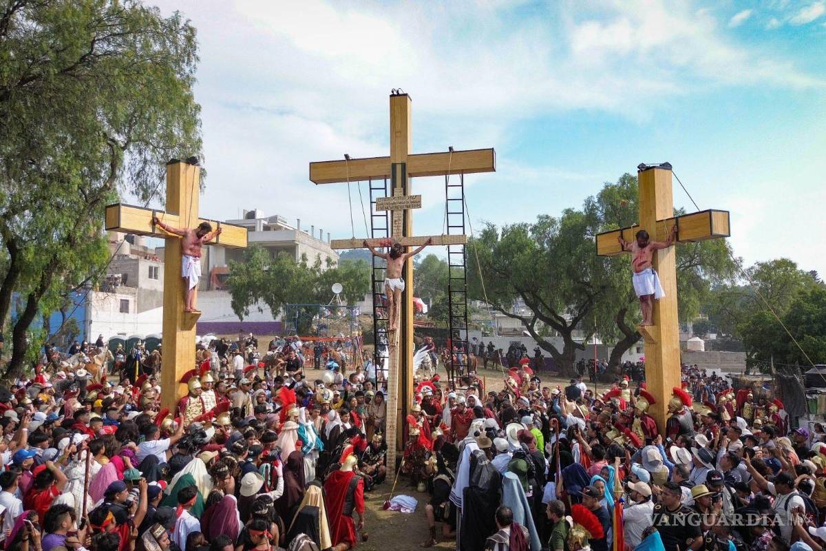 Culmina Viernes Santo en Iztapalapa con saldo blanco y más de un millón de asistentes al Viacrucis