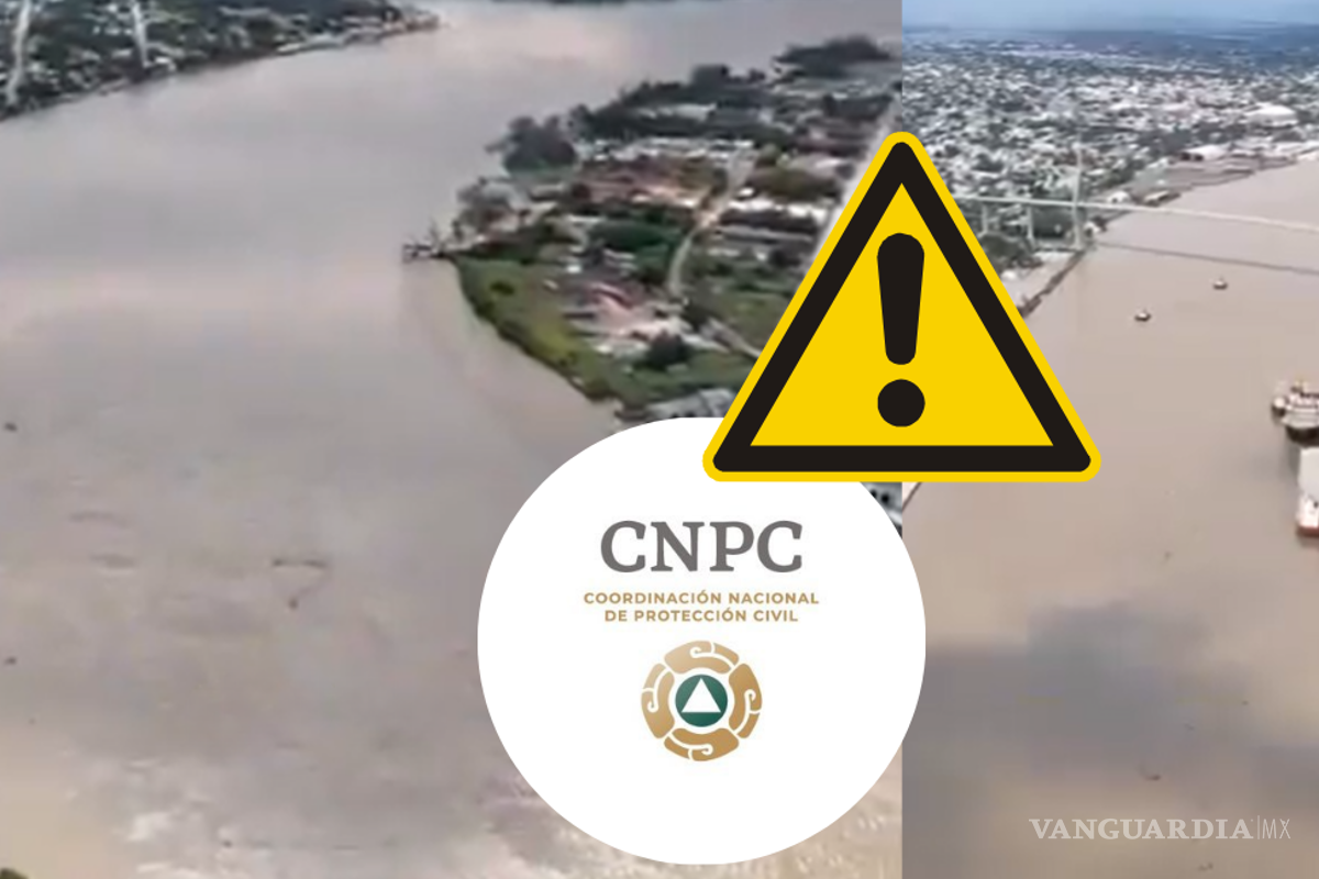 Protección Civil emite alerta preventiva por incremento del nivel del Río Pánuco