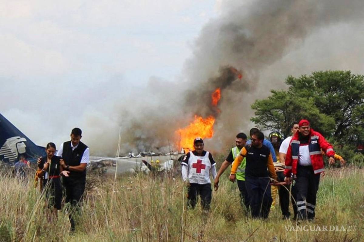 Descartan error humano en caída de un avión de Aeroméxico