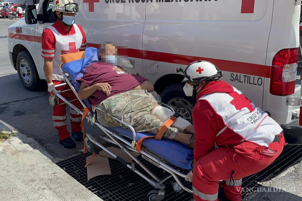 Auto fantasma; taxista de Saltillo ‘se atropella’ a sí mismo