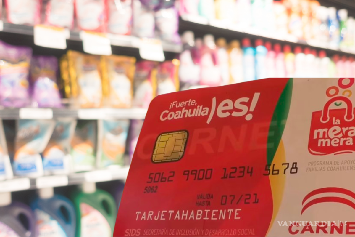 $!Si vives en Coahuila, tienes la oportunidad de obtener la tarjeta “La Mera Mera”, un programa estatal que te ofrece descuentos exclusivos.