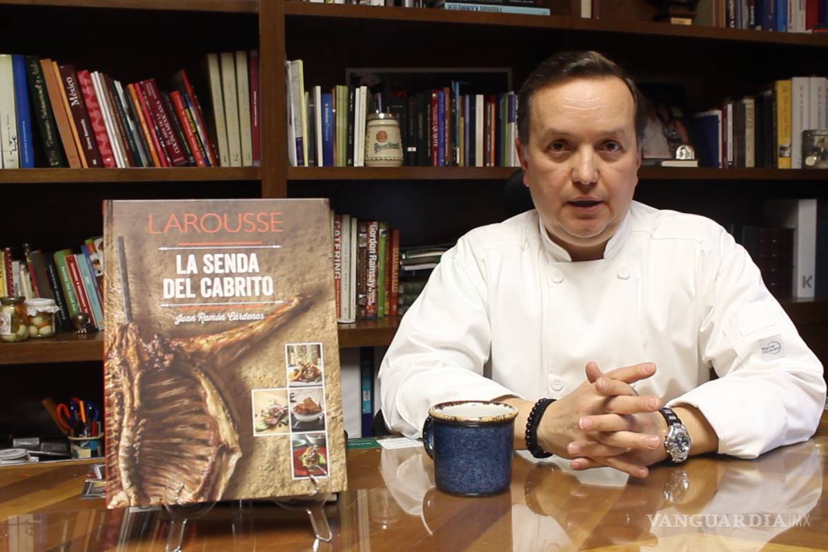 El chef saltillense Juan Ramón Cárdenas obtiene premio mundial a Mejor Libro de Cocina