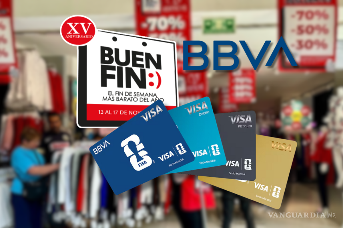 BBVA lanza estas promociones para El Buen Fin 2025
