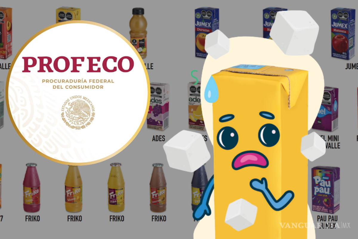 ¿Jumex, Del Valle o Vigor? Estos son los jugos infantiles que más azúcar contienen y no recomienda Profeco