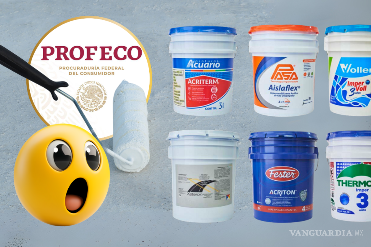 ¿Goteras y humedad? Estas son las mejores y más baratas marcas de impermeabilizante, según Profeco