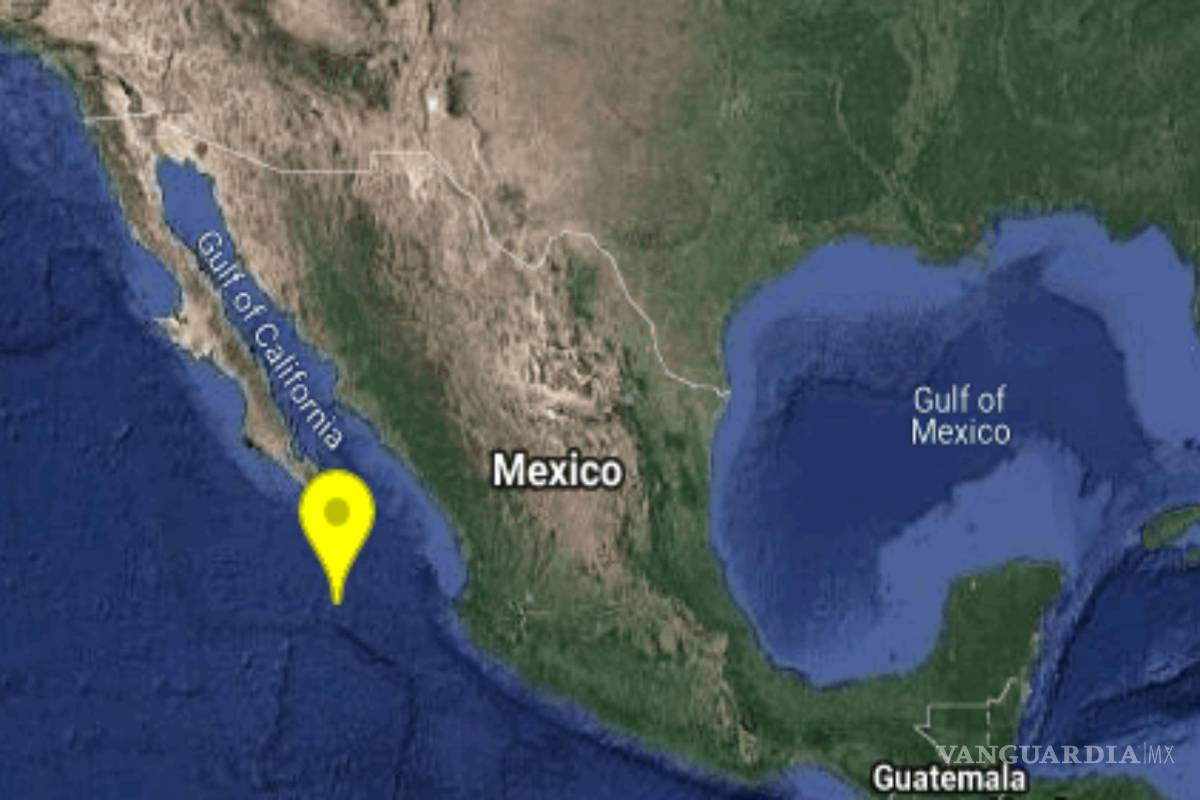 Descartan riesgo de tsunami tras sismo de 4.9 en Cabo San Lucas, BCS