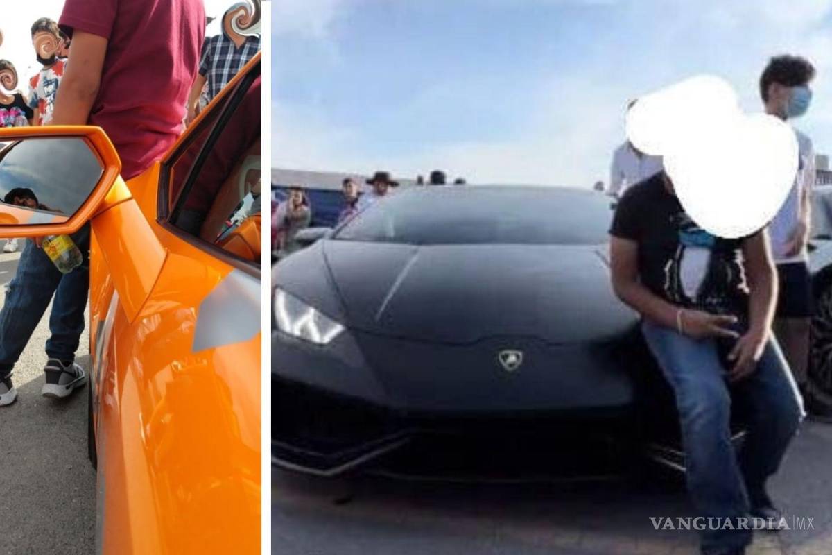 ‘La gente no respeta’; exhiben ‘recargones’ en autos de lujo durante el Bash Road Tour en Saltillo