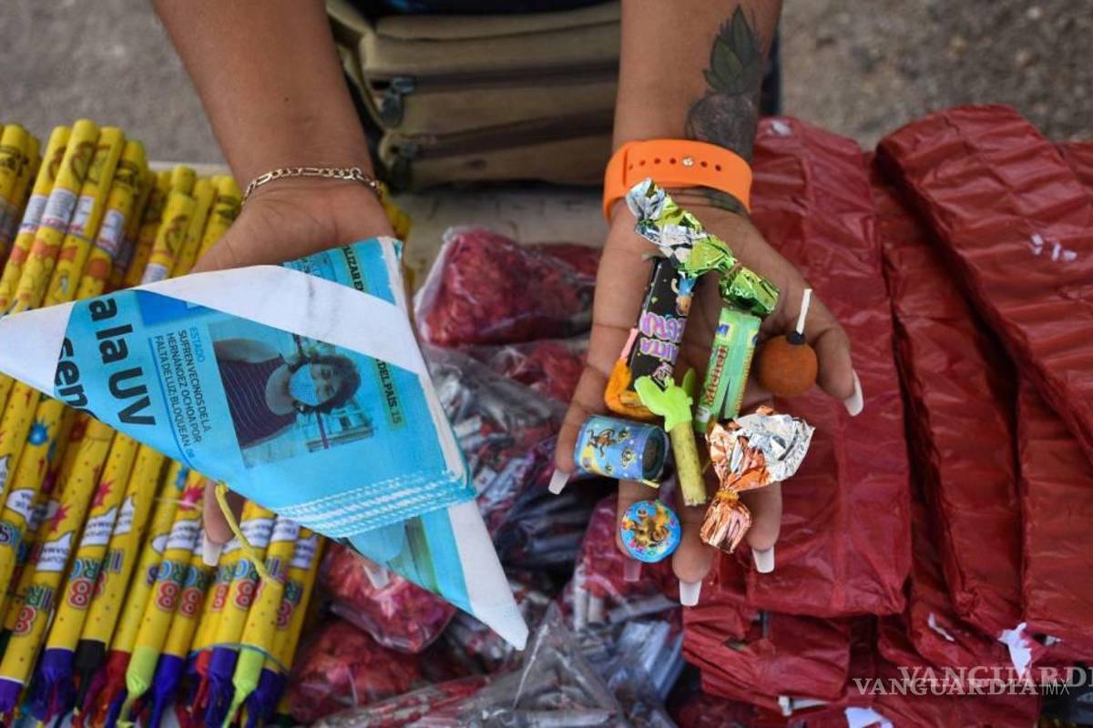 Realizan el primer aseguramiento de venta ilegal de pirotecnia en Saltillo; ‘Operativo Trueno’ continúa