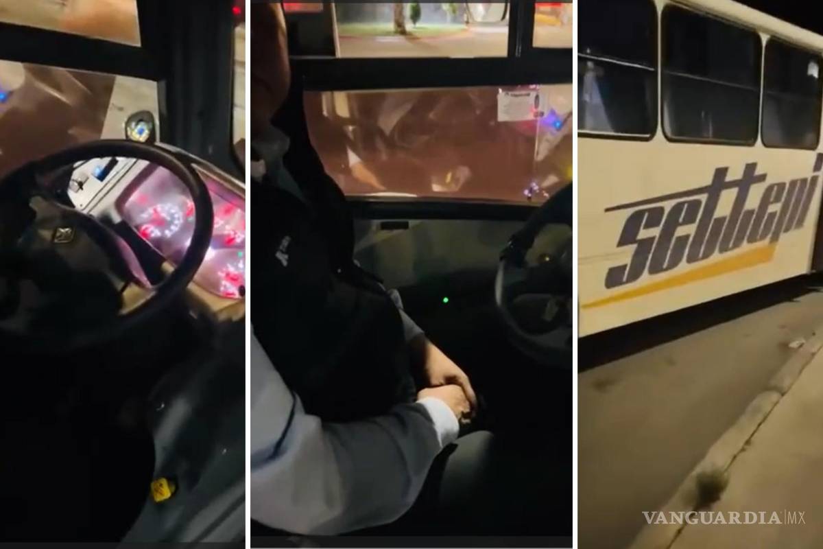 Exhiben a conductor de Settepi por manejar alcoholizado en Saltillo (video)