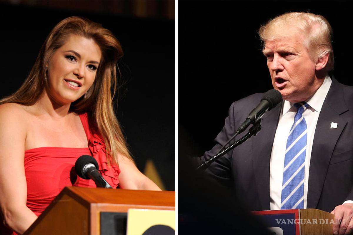 Alicia Machado acusa a Trump de intentar tener sexo con ella