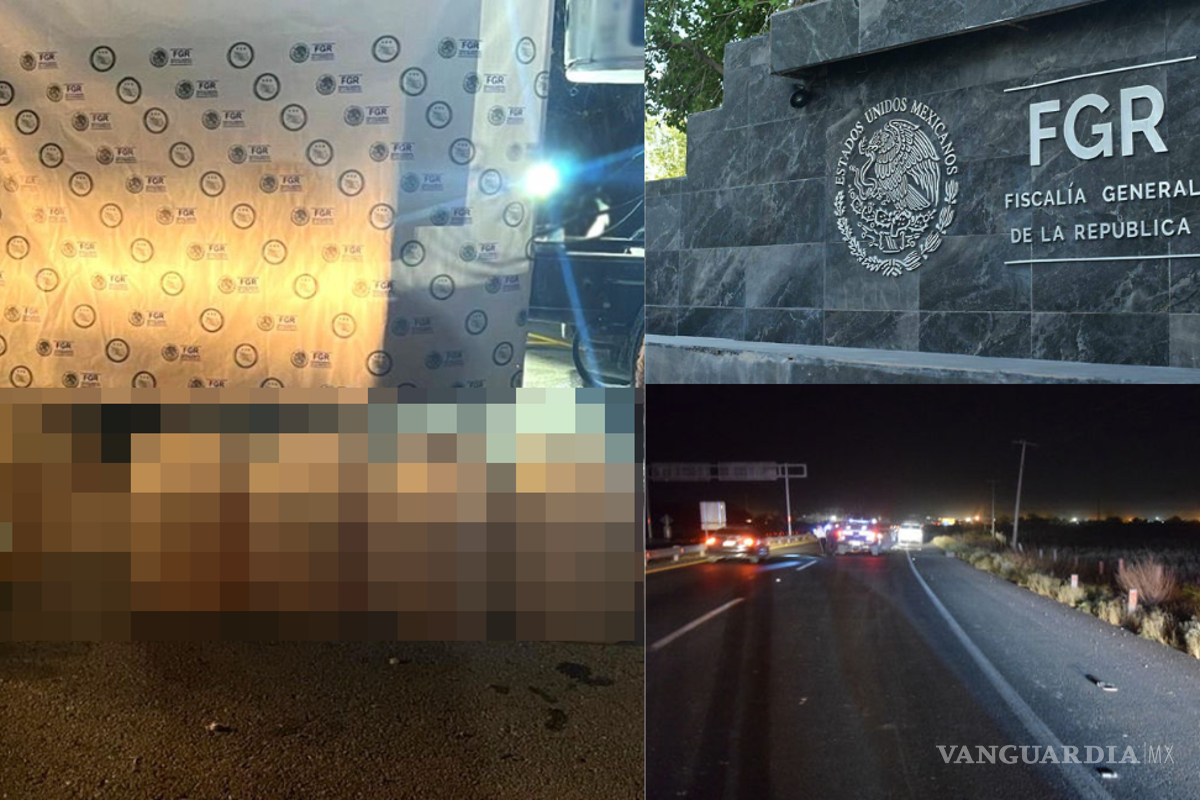 Operativos extraen galones de Metanfetamina de un camión en la carretera, Durango