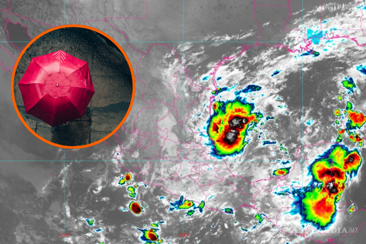 Prepárese... Zonas de Baja Presión y Vaguada Monzónica desatarán lluvias torrenciales en gran parte del país