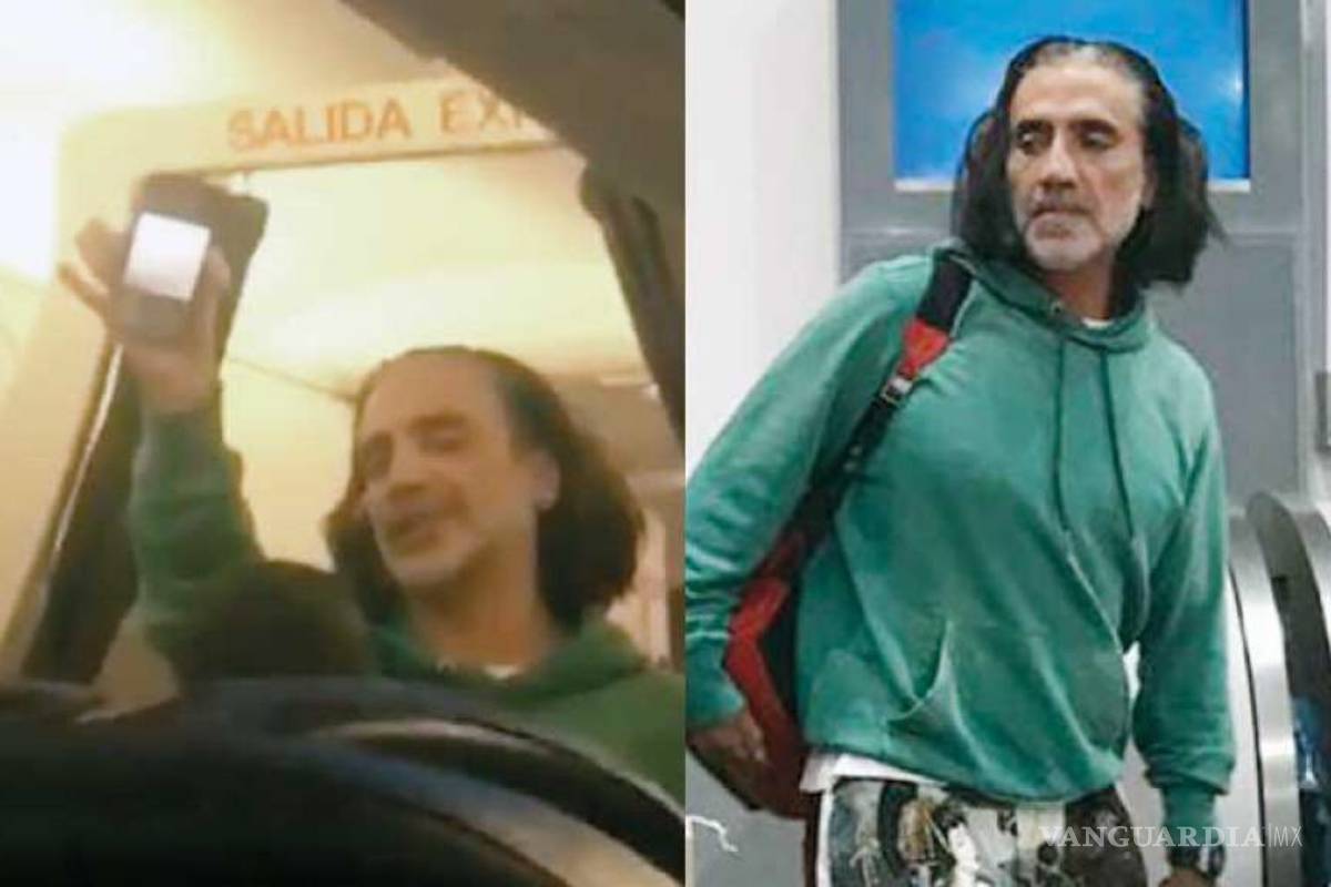 Siembra el pánico &quot;El Potrillo&quot; en avión; se encontraba en estado de ebriedad
