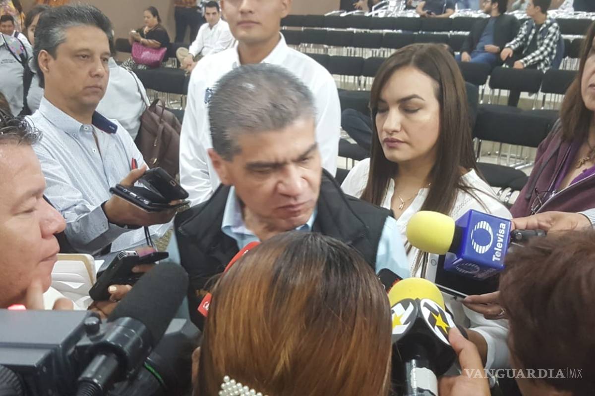 Delicada pero no catastrófica la situación por paros técnicos en la industria de Coahuila: Miguel Riquelme