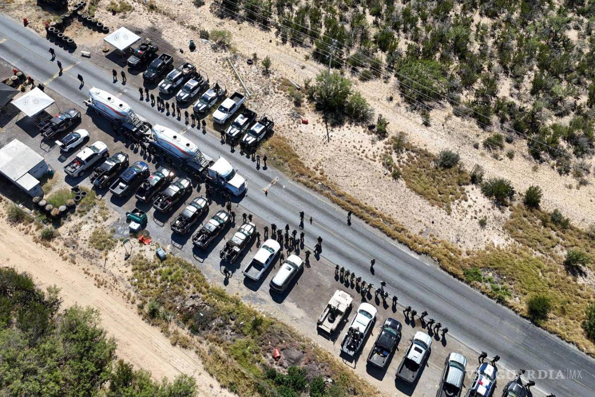 Coahuila refuerza seguridad en carreteras y brechas del Norte con helicópteros, patrullajes y filtros policiales