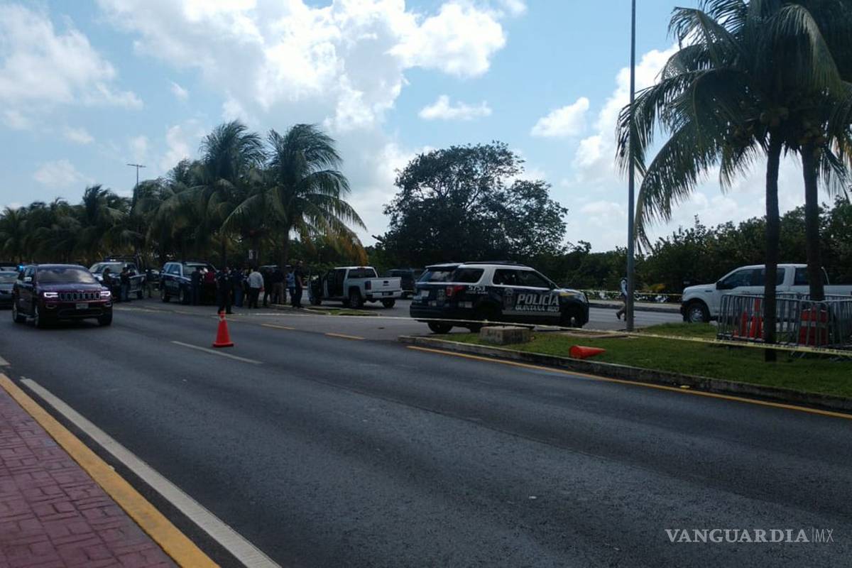 Balacera en zona zona hotelera de Cancún activa código rojo