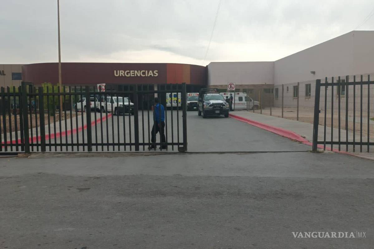 Reo federal del penal de Mesillas es trasladado con fuertes medidas de seguridad al Hospital General de Saltillo para consulta