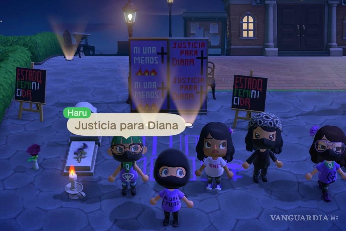 $!Mujeres utilizan Animal Crossing para manifestarse y exigir justicia tras feminicidio de Diana Carolina