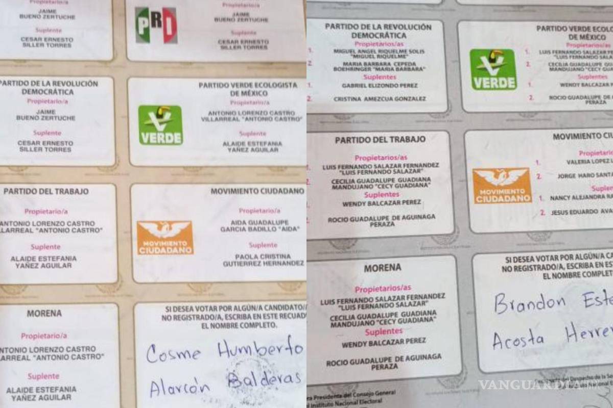 Nombran a desaparecidos en las boletas de Coahuila; buscan recordar su ausencia en ejercicios democráticos