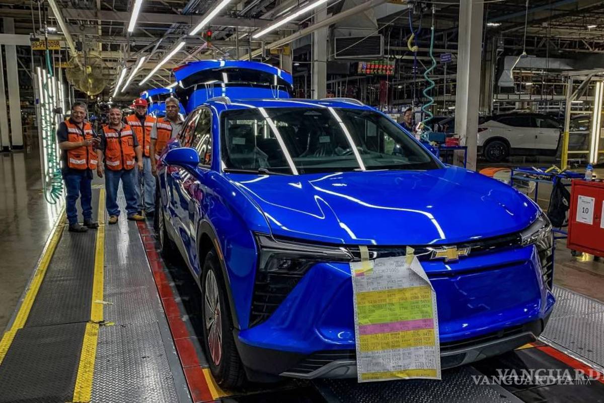 Mantiene GM Ramos Arizpe liderato en producción de vehículos eléctricos