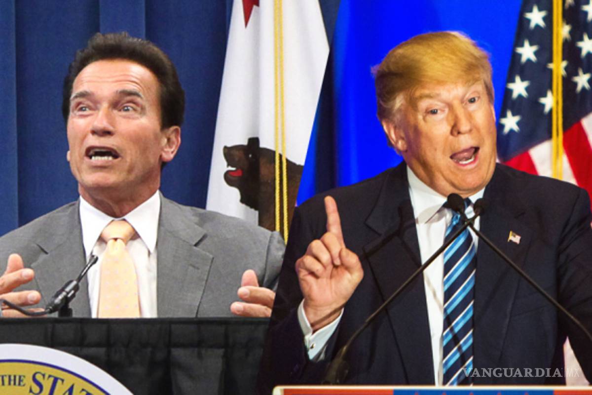'Trump está enamorado de mí': Arnold Schwarzenegger