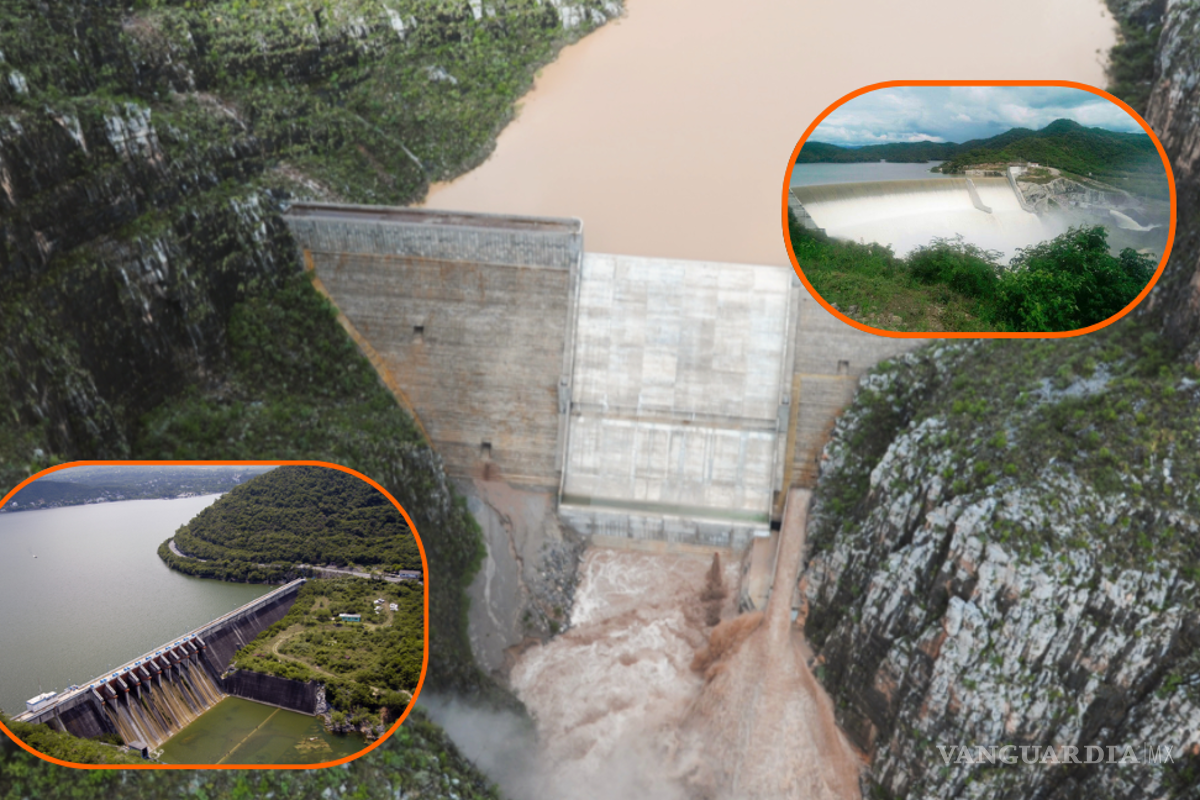 Lluvia incrementa 50% el nivel de agua de 210 presas del país; Conagua informa