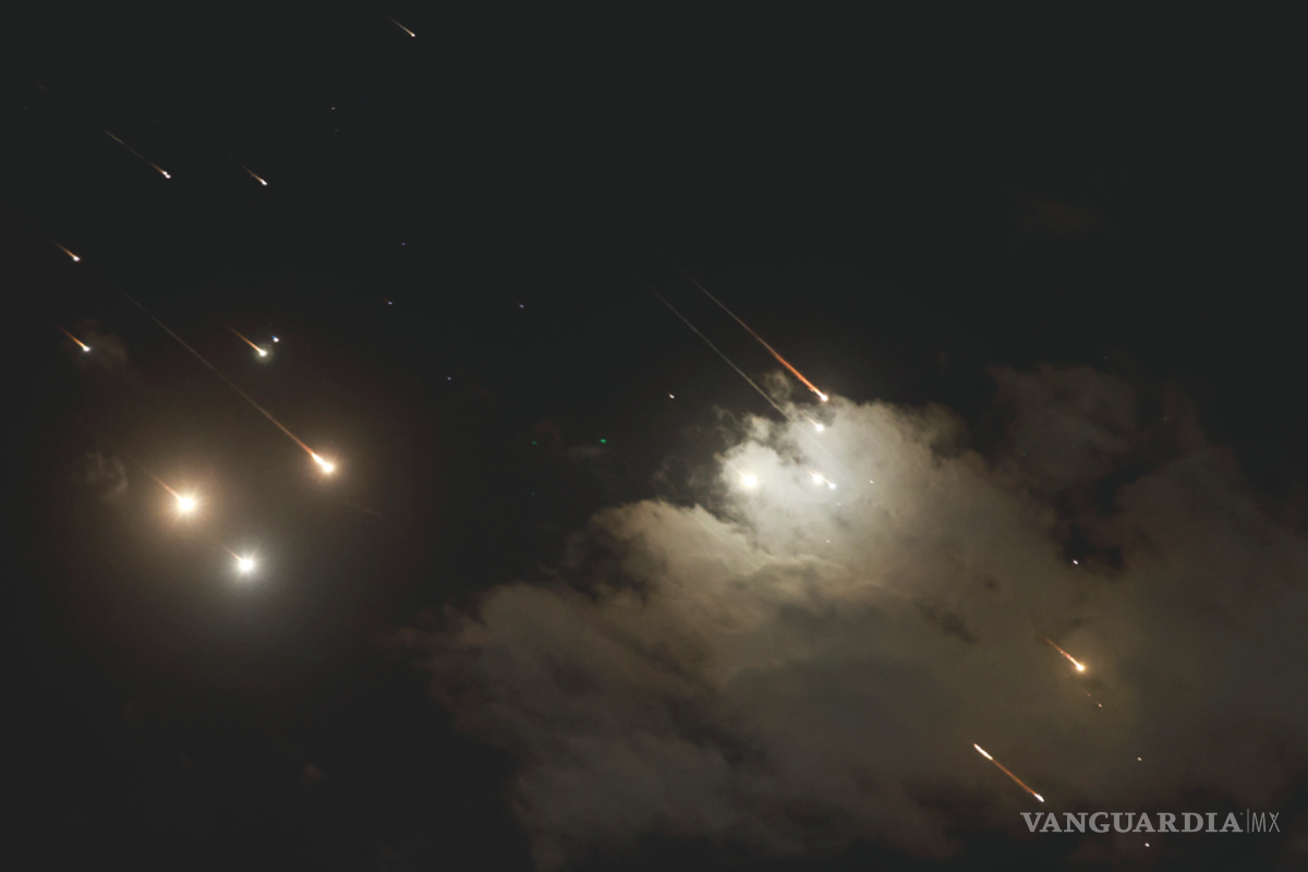 Captan misiles iraníes volando hacia Israel en plena boda