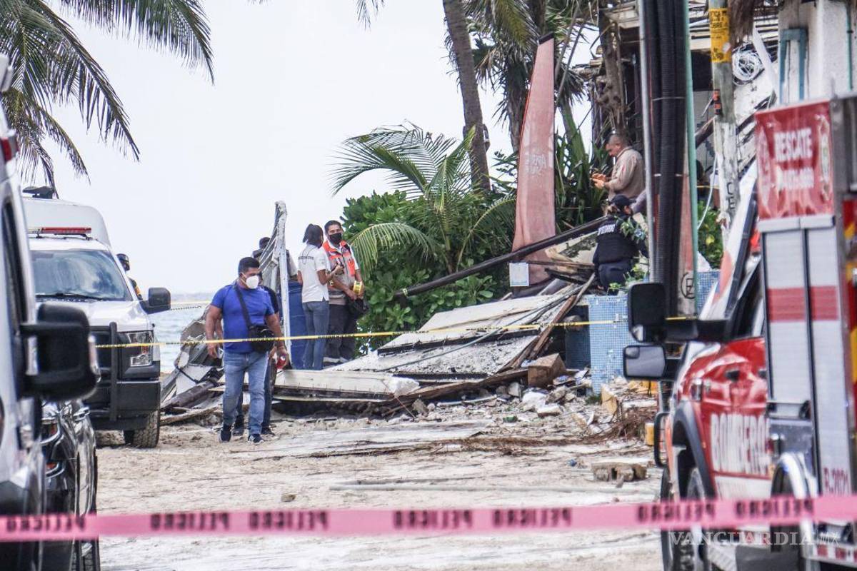 Deja 2 muertos explosión en Kool Beach en Playa del Carmen