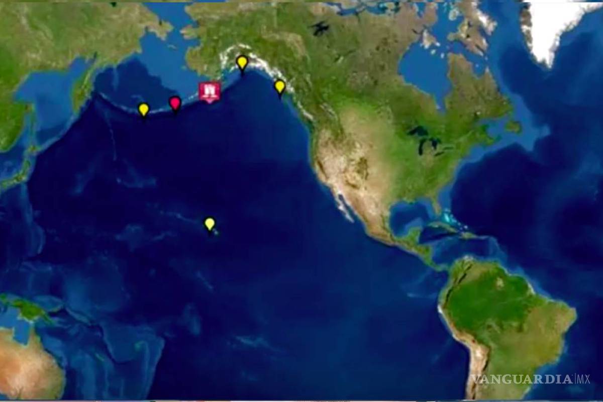 Registra Alaska fuerte sismo de magnitud 8.2; hay alerta de tsunami