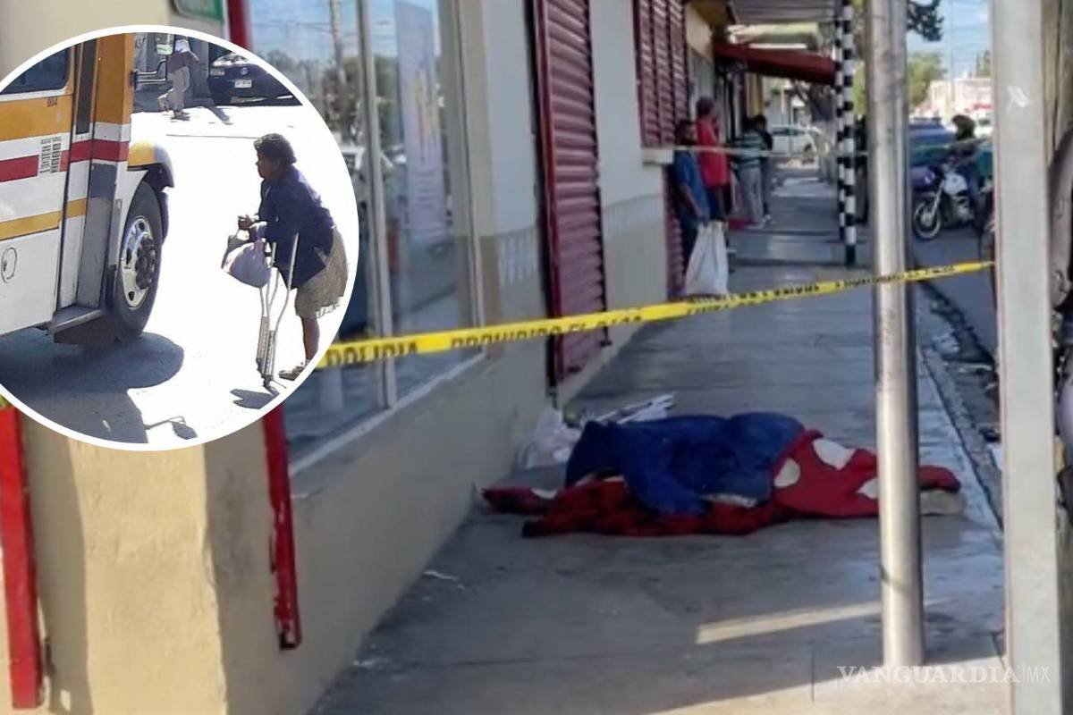 ‘A mí también me pegó con la muleta’; recuerdan en redes sociales a indigente que murió en Saltillo
