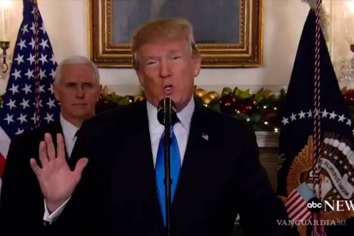 Donald Trump reconoce oficialmente a Jerusalén como capital de Israel