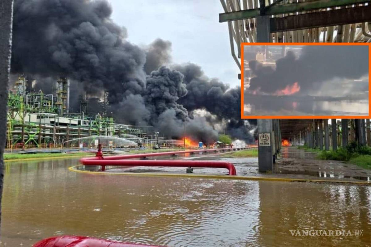 Refinería de Pemex en Oaxaca sufrió incendio; sería segundo incidente en dos meses