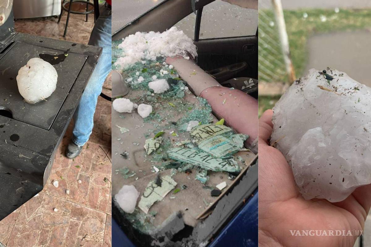 Gobierno de Coahuila apoyará a damnificados del embate de granizada en la región Carbonífera