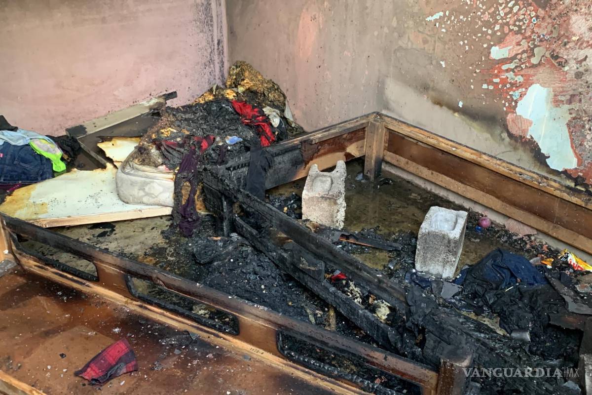 Reportan incendio en casa de la colonia Valle Satélite, Saltillo; habitantes eran presuntos ‘paracaidistas’