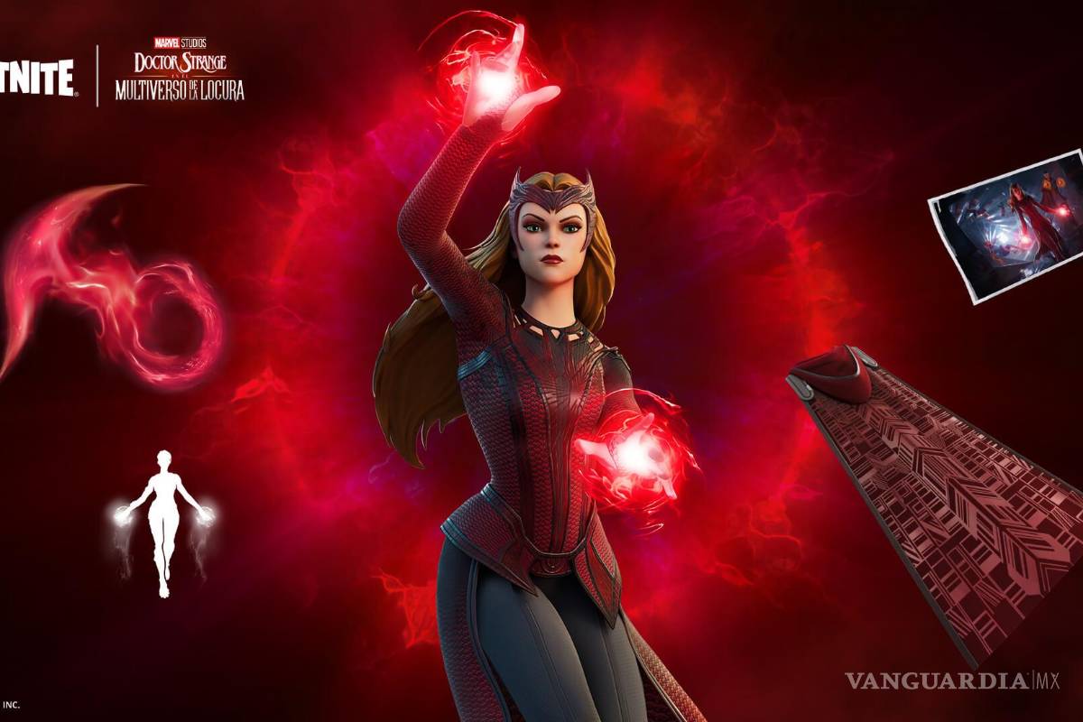 Llega con todo su ‘poder y magia’ Scarlet Witch a Fornite