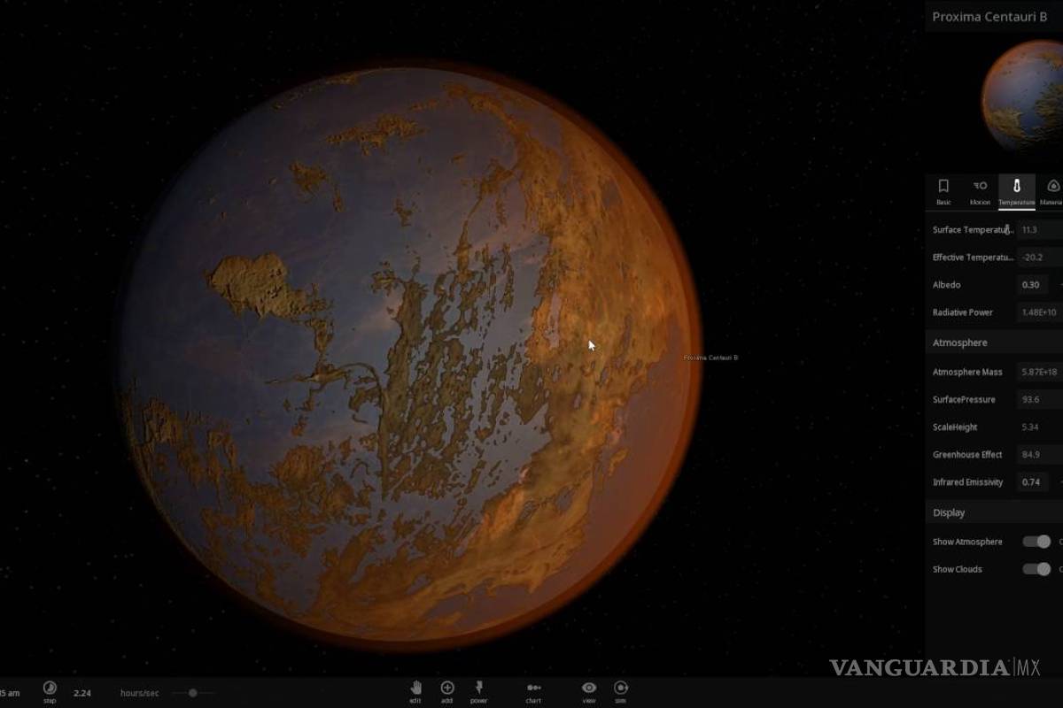 A 4.2 años luz existe una posibilidad remota de albergar vida