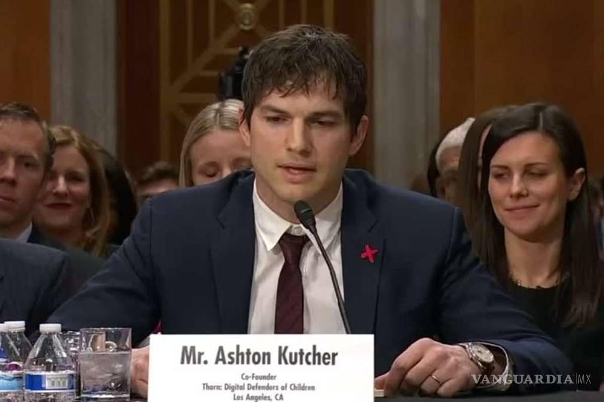 Ashton Kutcher se lanza contra la explotación sexual infantil
