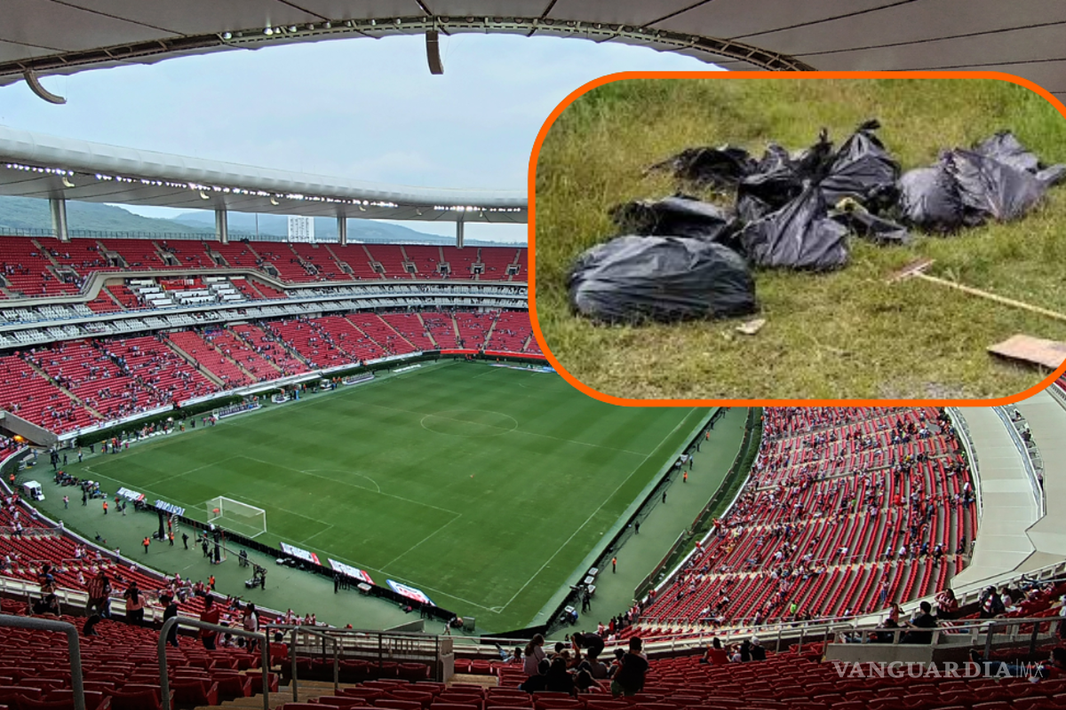 Fosas clandestinas en las cercanías en el estadio mundialista en Guadalajara