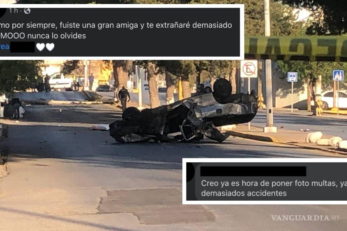 ‘Manejar no es como un videojuego’; saltillenses exigen tomar conciencia tras la muerte de estudiante de la UANE en accidente automovilístico
