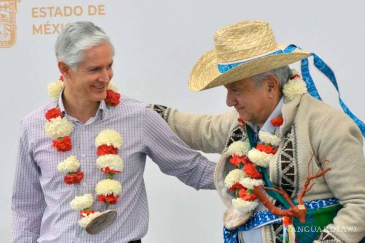 Corrupto le gritan a Del Mazo seguidores de AMLO