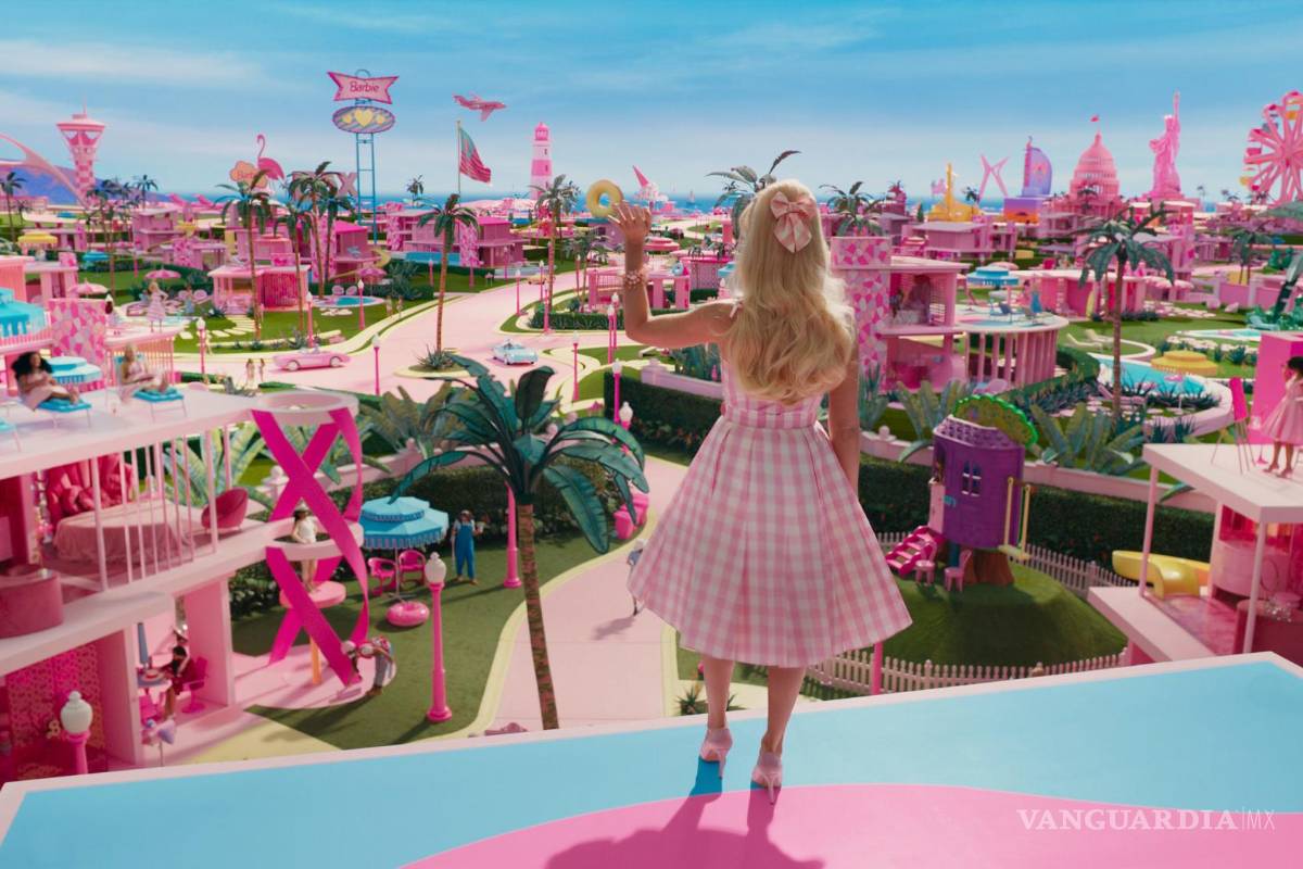 Casi se acaban el rosa del mundo para construir el set de la película ‘Barbie’