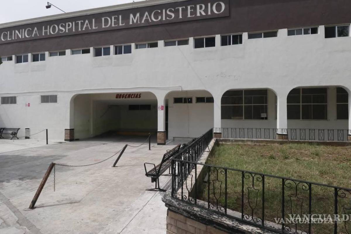 Plan Emergente en Servicio Médico del Magisterio: atienden casos urgentes de maestros jubilados en Saltillo