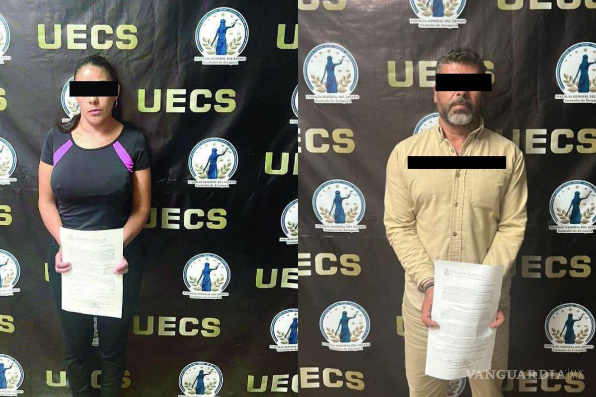 Detienen a expolicía municipal de Saltillo y a su novio por secuestro