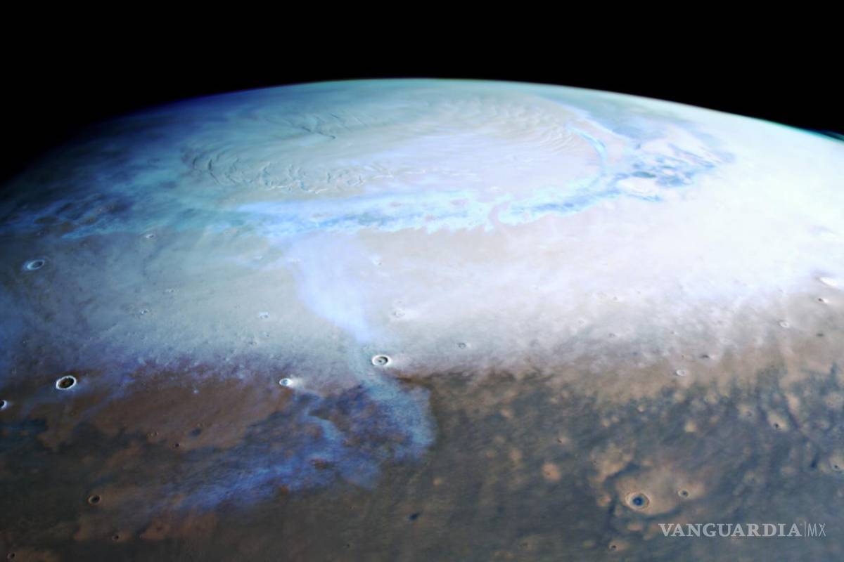 Usando un nuevo método de mediciones descubren que en Marte nieva más de lo estimado