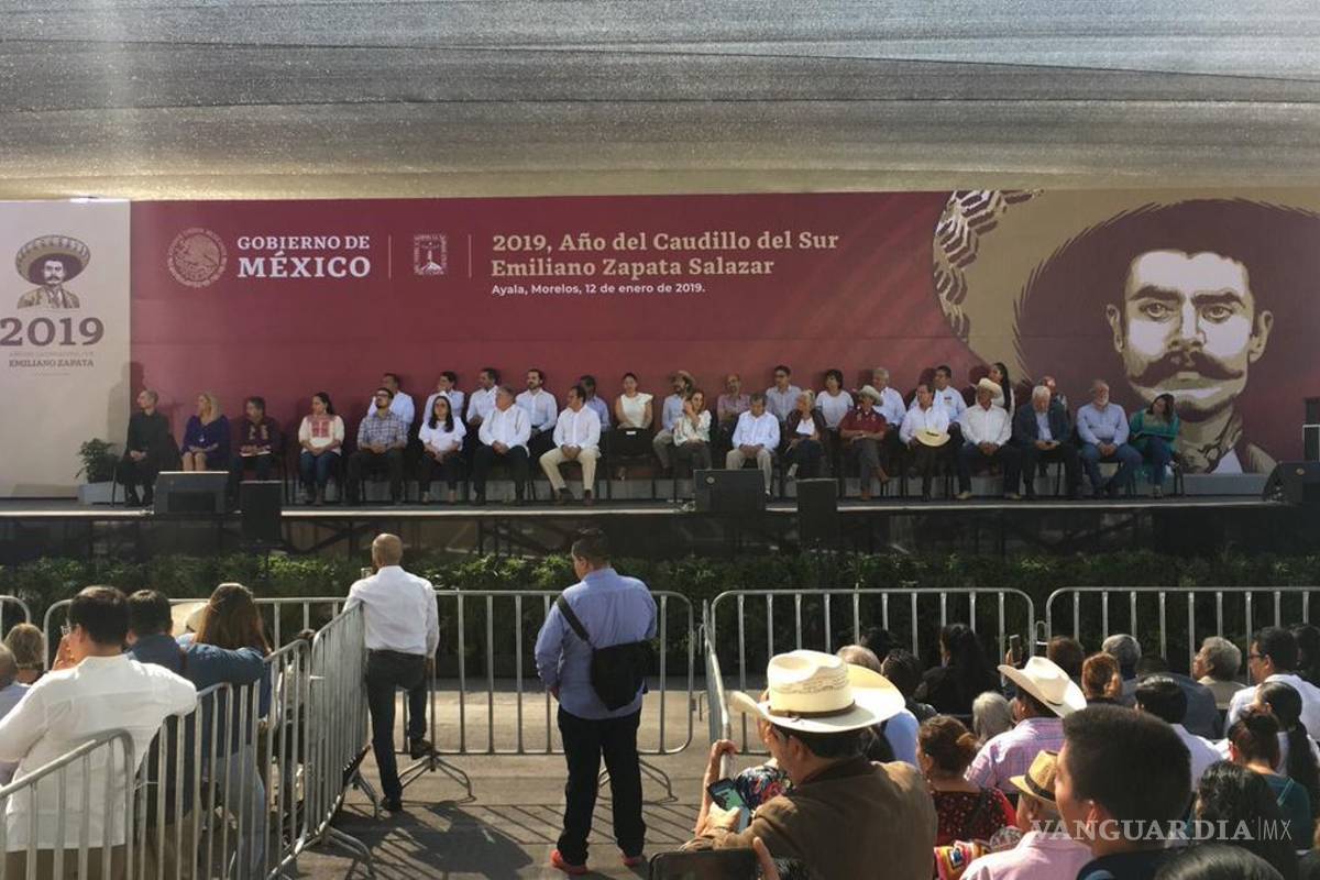 Llama AMLO a la recuperación del patrimonio histórico de Zapata