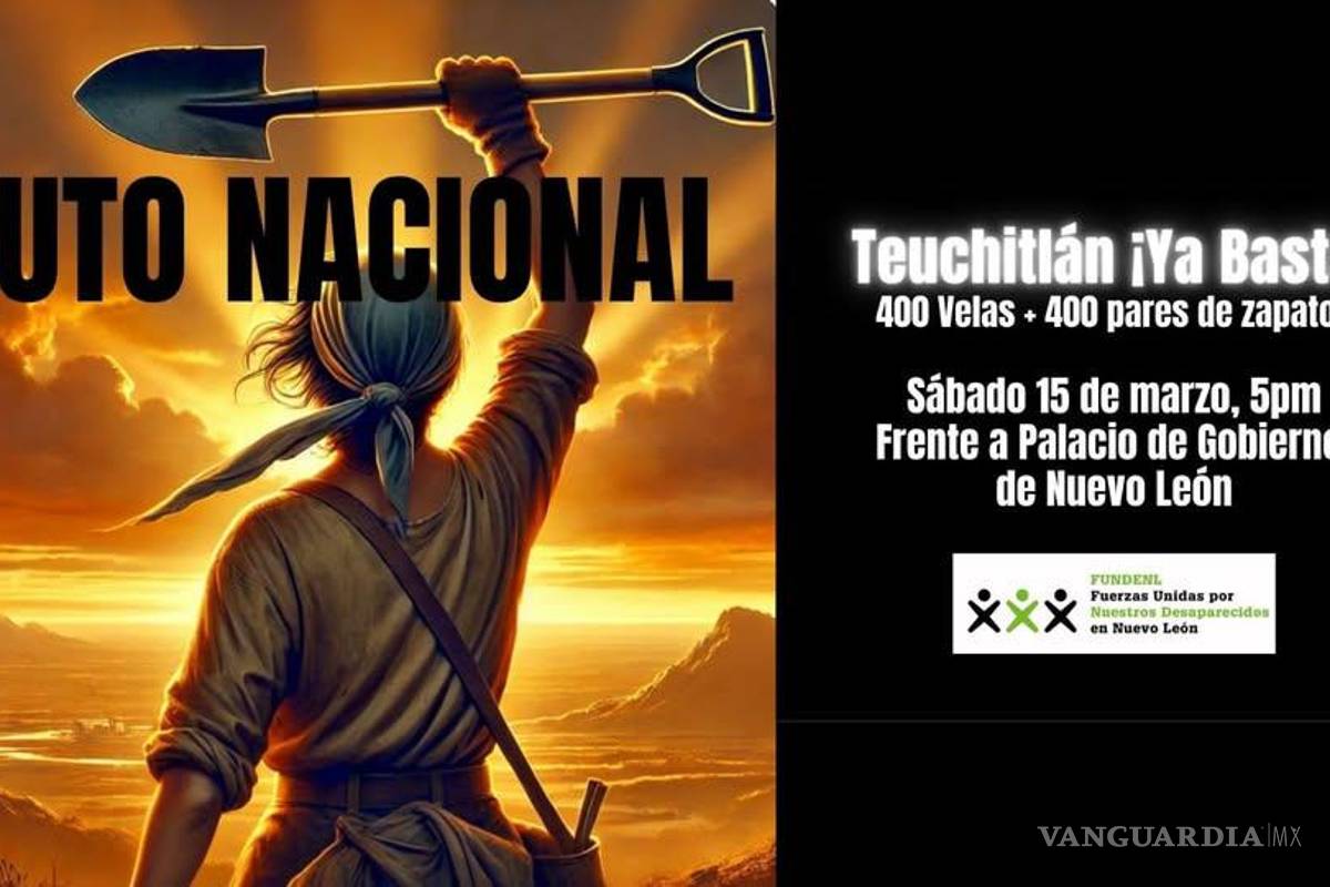 Convocan en Nuevo León a protesta pacífica por ‘campos de exterminio’ de Teuchitlán, Jalisco