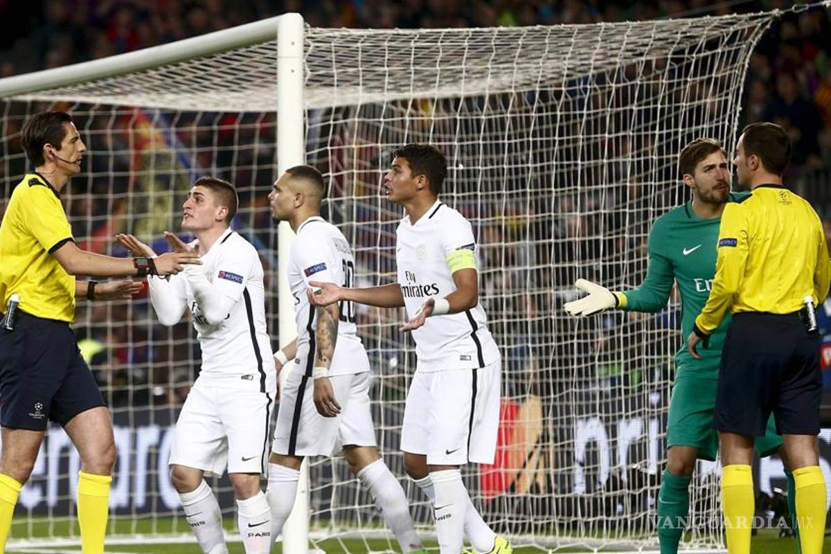 PSG denuncia ante la UEFA 'horrores arbitrales' en el 'Milagro del Barcelona'