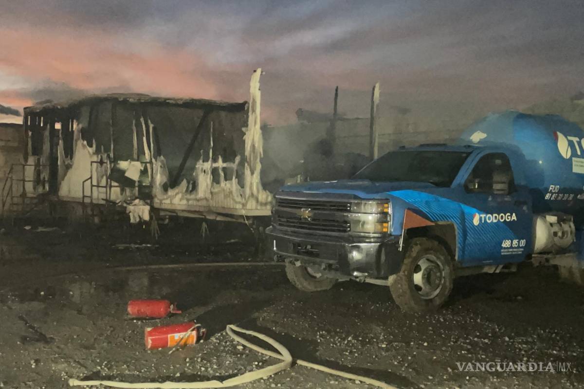 Se queman oficinas en gasera de Saltillo; no se reportan heridos